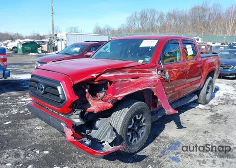 2022 Toyota Tacoma Sr V6 from USA, damaged, VIN 3TYCZ5AN2NT079299